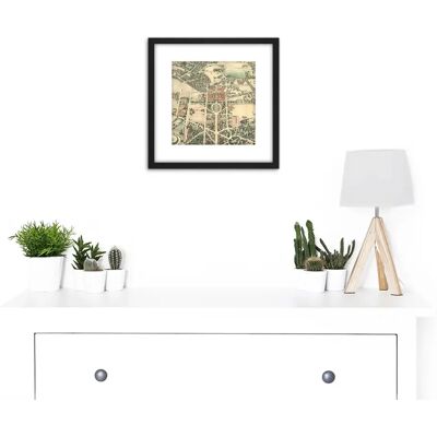 Artery8 - Map Farmer 1934 - Framed Wall Art Artery8 - Map Farmer 1934 - Framed Wall Art