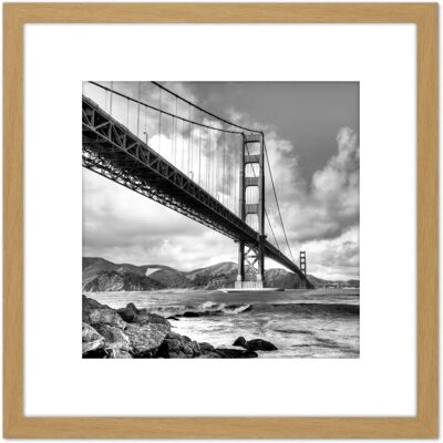 Artery8 - Almonroth Golden Gate SF Photo - Wall Art Artery8 - Almonroth Golden Gate SF Photo - Wall Art