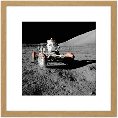 Artery8 - Apollo 17 Lunar Rover Moon Photo Artery8 - Apollo 17 Lunar Rover Moon Photo