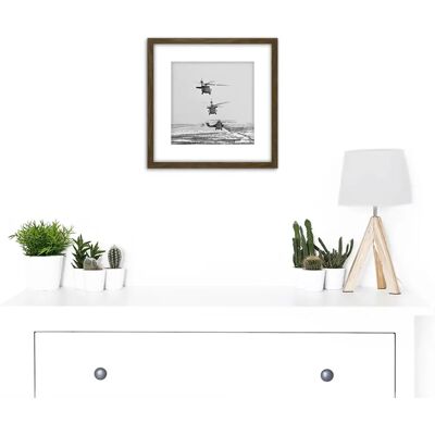 Artery8 - UH-60 Black Hawk Helicopters Photo - 8x8 inch - Wooden Framed - Wall Art Artery8 - UH-60 Black Hawk Helicopters Photo - 8x8 inch - Wooden Framed - Wall Art