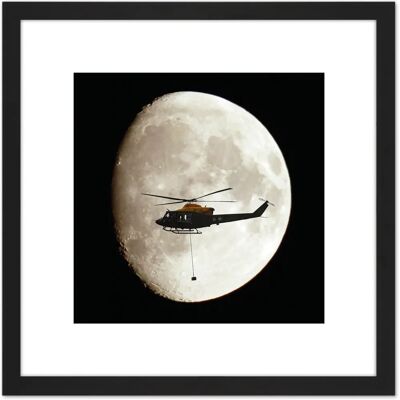 Artery8 - Griffin Helicopter - 8x8 inch - Wall Art Artery8 - Griffin Helicopter - 8x8 inch - Wall Art