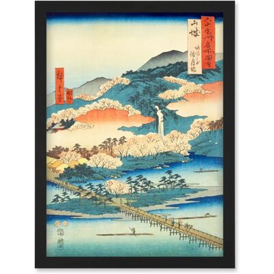 Artery8 Togetsu Bridge Arashiyama - A4 - Framed - Wall Art Artery8 Togetsu Bridge Arashiyama - A4 - Framed - Wall Art