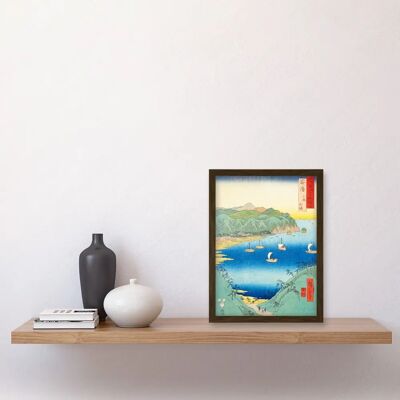 Artery8 - Kominato - Uchiura Awa - Hiroshige - Wall Art Artery8 - Kominato - Uchiura Awa - Hiroshige - Wall Art