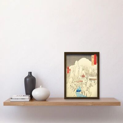Artery8 - Mount Haruna Under Snow - Brown - A4 - Artwork Artery8 - Mount Haruna Under Snow - Brown - A4 - Artwork