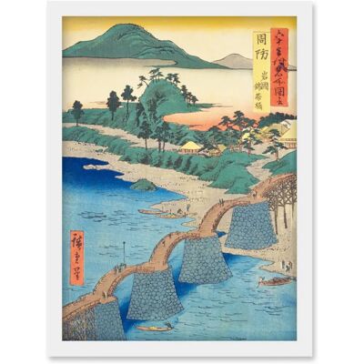 Artery8 - Iwakuni Kintai Bridge Hiroshige - A4 Artery8 - Iwakuni Kintai Bridge Hiroshige - A4