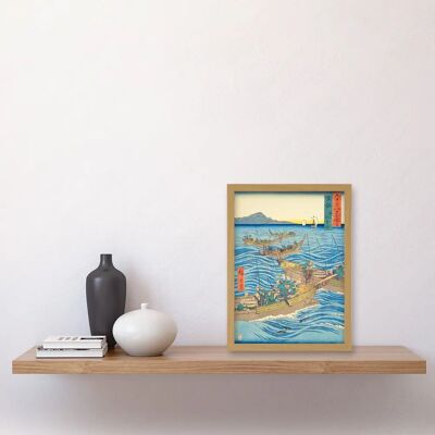 Artery8 - Bonito Fishing at Sea - Tosa Province - Art Print Artery8 - Bonito Fishing at Sea - Tosa Province - Art Print