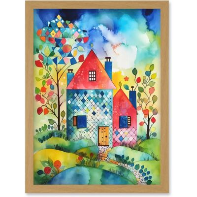 Artery8 - Farmhouse In The Flowers - Light Oak Artery8 - Farmhouse In The Flowers - Light Oak