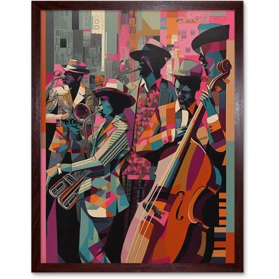 Artery8 - 12x16 inch - Framed - Art Print Artery8 - 12x16 inch - Framed - Art Print