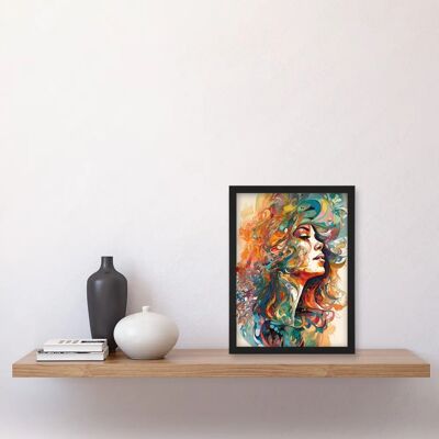 Artery8 - Iris Goddess of Rainbows - Multicoloured - Wall Art Artery8 - Iris Goddess of Rainbows - Multicoloured - Wall Art