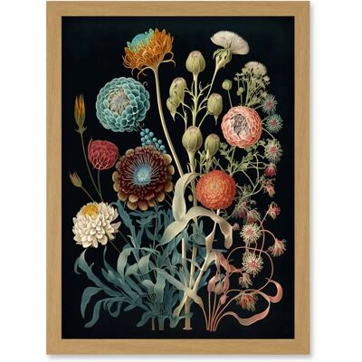 Artery8 Ernst Haeckel Plant Study - A4 - Framed - Art Print Artery8 Ernst Haeckel Plant Study - A4 - Framed - Art Print