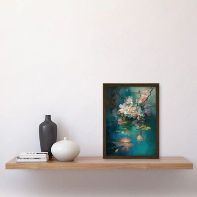 Artery8 - Low Hanging Cherry Blossom Branch - A4 - Wall Art Artery8 - Low Hanging Cherry Blossom Branch - A4 - Wall Art