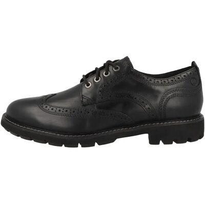 Clarks Batcombe Far 261734387 Cuir Noir - Publicité Clarks Batcombe Far 261734387 Cuir Noir - Publicité