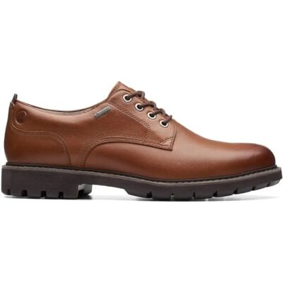Clarks Batcombe Tie Gore-Tex Brunt - Skor Clarks Batcombe Tie Gore-Tex Brunt - Skor