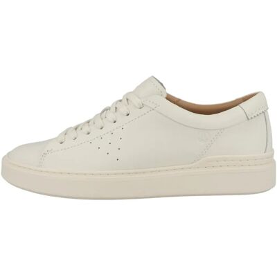 Clarks Craft Swift Baskets en Cuir - Blanc - Homme - Taille 8 UK Clarks Craft Swift Baskets en Cuir - Blanc - Homme - Taille 8 UK