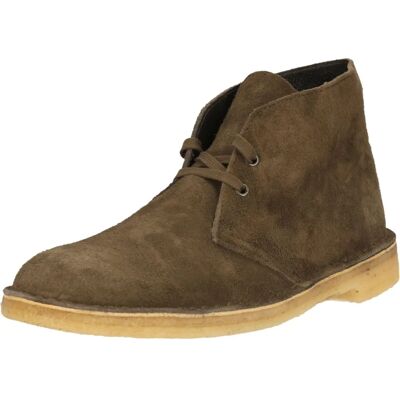 Botín Desert Clarks Originals - Caqui Oscuro Ante - Hombre Botín Desert Clarks Originals - Caqui Oscuro Ante - Hombre
