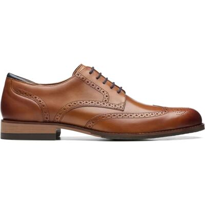 Clarks Craft Arlo Limit Leather Men's Shoes - Brown Clarks Craft Arlo Limit Leather Men's Shoes - Brown