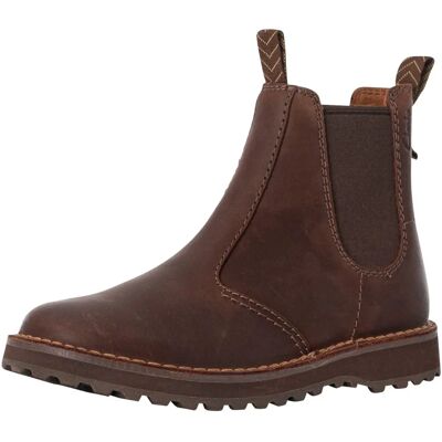 Clarks Solsbury hecho de cuero marrón Clarks Solsbury hecho de cuero marrón