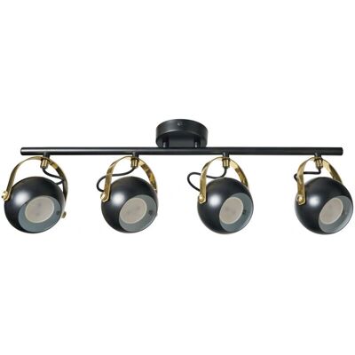 Litecraft - Eyeball Spotlight Bar - Black - Lighting Bar Litecraft - Eyeball Spotlight Bar - Black - Lighting Bar