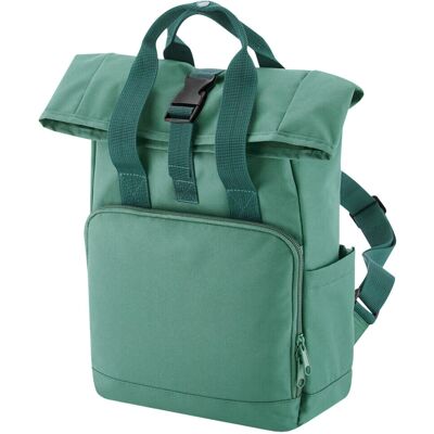 Bagbase Sage Green Recycled Twin Handle Roll Top Backpack Bagbase Sage Green Recycled Twin Handle Roll Top Backpack