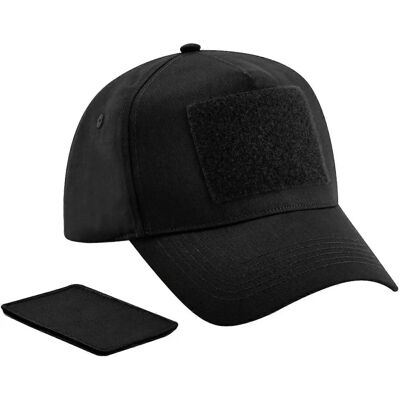Casquette de Baseball Unisexe Beechfield à Patch Amovible - Casquette de Baseball Casquette de Baseball Unisexe Beechfield à Patch Amovible - Casquette de Baseball