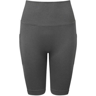 TriDri Womens Ribbed Seamless 3D Cycling Shorts - Cycling Shorts TriDri Womens Ribbed Seamless 3D Cycling Shorts - Cycling Shorts