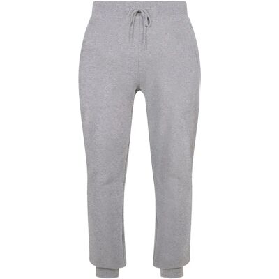 Build Your Brand - Basic Organic Jogging Bottoms - Grey Build Your Brand - Basic Organic Jogging Bottoms - Grey