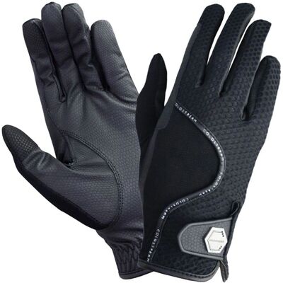 Coldstream Swinton Combi Mesh Riding Gloves - Black XL Coldstream Swinton Combi Mesh Riding Gloves - Black XL