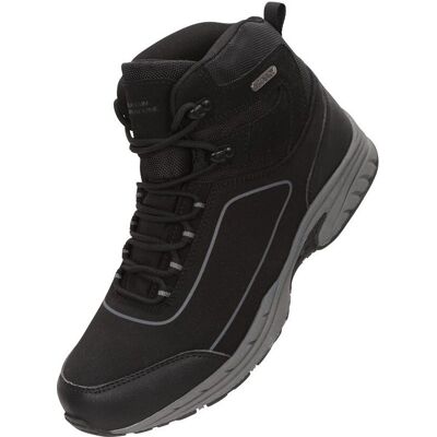 Mountain Warehouse Ramble Softshell Wandelschoenen - UK 8 Antraciet/Zwart Mountain Warehouse Ramble Softshell Wandelschoenen - UK 8 Antraciet/Zwart