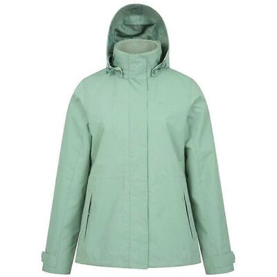 Mountain Warehouse Damen Fell 3-in-1 Wasserabweisende Jacke - Hellkhaki - Größe 16 UK Mountain Warehouse Damen Fell 3-in-1 Wasserabweisende Jacke - Hellkhaki - Größe 16 UK