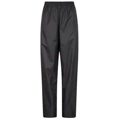 Mountain Warehouse Dames Pakka Waterdichte Overbroek - Zwart - Maat 6 UK Mountain Warehouse Dames Pakka Waterdichte Overbroek - Zwart - Maat 6 UK