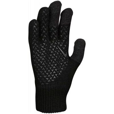 Nike 2.0 Gebreide Grip Handschoenen - Zwart/Wit S-M Nike 2.0 Gebreide Grip Handschoenen - Zwart/Wit S-M
