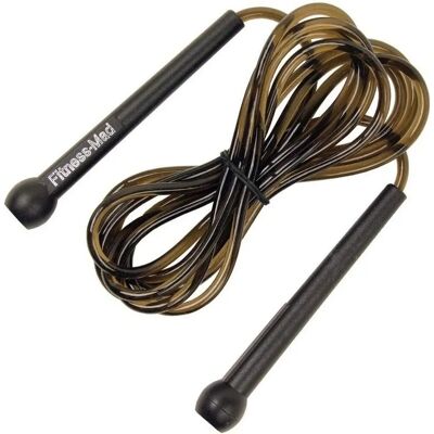 Fitness Mad Speed Rope - Jump Rope - Vinyl Handle - 10ft Fitness Mad Speed Rope - Jump Rope - Vinyl Handle - 10ft