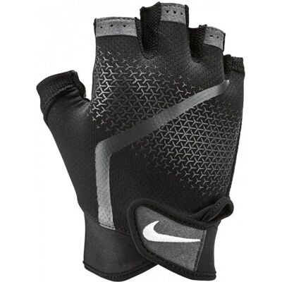 Nike Heren Sporthandschoenen - Zwart/Grijs S Nike Heren Sporthandschoenen - Zwart/Grijs S