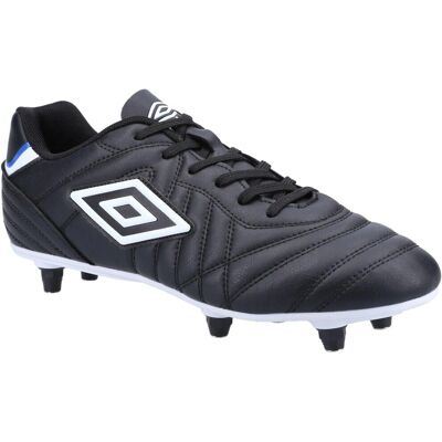 Chuteiras de Futebol em Couro Masculinas Umbro Preto/Branco - Chuteiras de Futebol Chuteiras de Futebol em Couro Masculinas Umbro Preto/Branco - Chuteiras de Futebol
