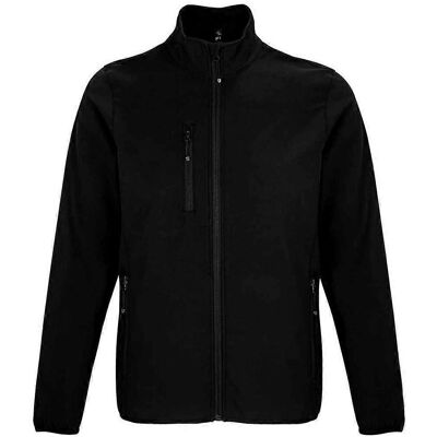 SOLS Falcon Recycled Soft Shell Jacke - Schwarz - Large SOLS Falcon Recycled Soft Shell Jacke - Schwarz - Large