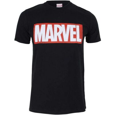T-Shirt Logo Central pour Homme Marvel Comics - T-Shirt T-Shirt Logo Central pour Homme Marvel Comics - T-Shirt