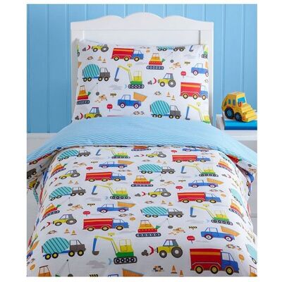 Ensemble housse de duvet Junior camion Ensemble housse de duvet Junior camion