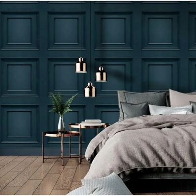 Pertemba FR - Home Belgravia Oliana Panel Wallpaper - 3D Wood Pattern Pertemba FR - Home Belgravia Oliana Panel Wallpaper - 3D Wood Pattern