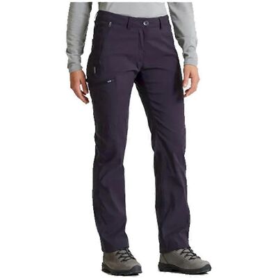 Craghoppers Vrouwen Expert Kiwi Pro Stretch Broek - Marineblauw - Maat 10 UK L Craghoppers Vrouwen Expert Kiwi Pro Stretch Broek - Marineblauw - Maat 10 UK L