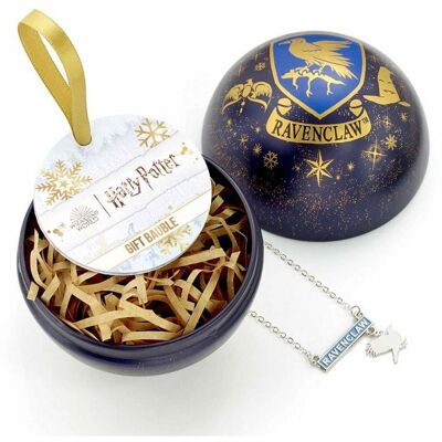 Bougeoir de Noël Harry Potter Ravenclaw - Peint en Argent - Décoration de Noël Bougeoir de Noël Harry Potter Ravenclaw - Peint en Argent - Décoration de Noël