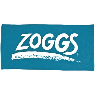Zoggs Logo Zwemtowel Blauw/Wit - Handdoek Zoggs Logo Zwemtowel Blauw/Wit - Handdoek