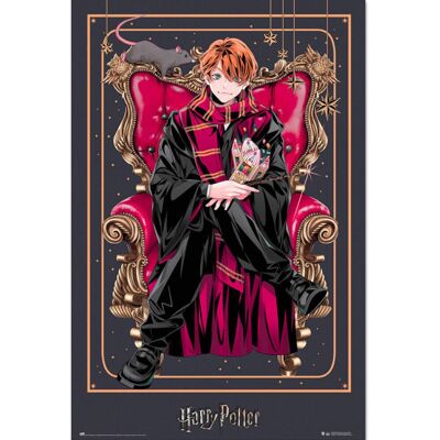 Affiche Ron de la dynastie Harry Potter - Papier, 61x91cm, Brillant Affiche Ron de la dynastie Harry Potter - Papier, 61x91cm, Brillant