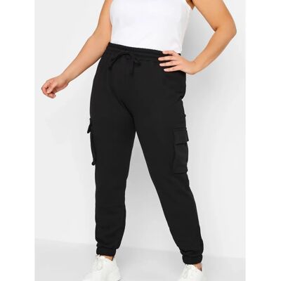 Yours Black Cargo Joggers Plus Size - Joggers Yours Black Cargo Joggers Plus Size - Joggers
