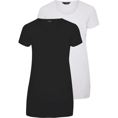 Yours Longline T-Shirt 2 Pack - Casual Wear Yours Longline T-Shirt 2 Pack - Casual Wear