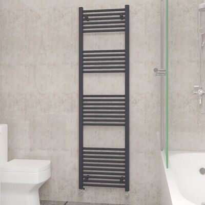 NRG - Straight Central Heating Towel Rail - Anthracite NRG - Straight Central Heating Towel Rail - Anthracite