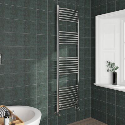NRG - Curved Central Heating Towel Rail - 1800x500mm NRG - Curved Central Heating Towel Rail - 1800x500mm
