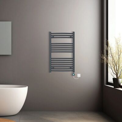 NRG - Pre-filled Electric Curved Heated Towel Rail Radiator NRG - Pre-filled Electric Curved Heated Towel Rail Radiator