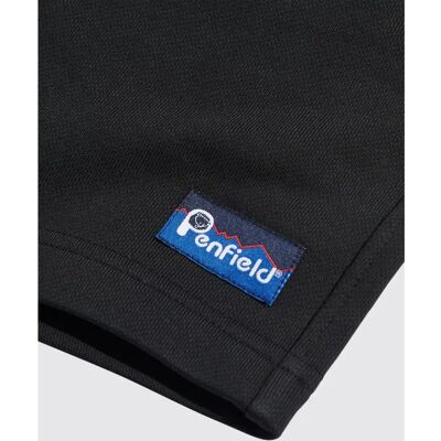 Penfield Black Original Logo Sweat Shorts - Shorts Penfield Black Original Logo Sweat Shorts - Shorts