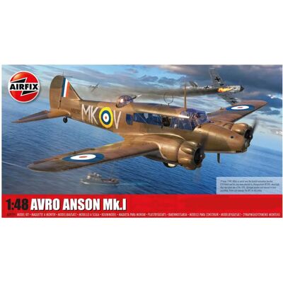 Airfix Mk.1 Avro Anson Plastic Model - Plastic Model Kit Airfix Mk.1 Avro Anson Plastic Model - Plastic Model Kit