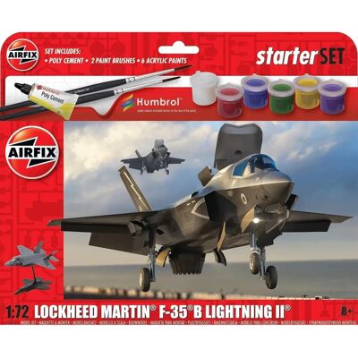 Zestaw Modelarski Airfix Lockheed Martin F-35B Lightning II - Skala 1:72, Poziom umiejętności 1 Zestaw Modelarski Airfix Lockheed Martin F-35B Lightning II - Skala 1:72, Poziom umiejętności 1